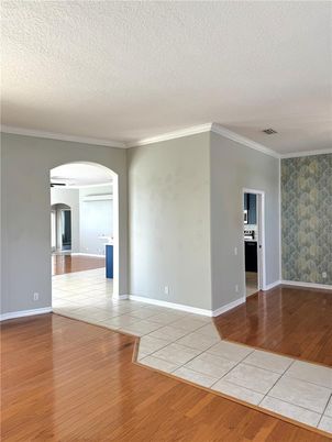 Empty room, Interior, Wood Texture Flooring