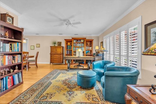 Home Office, Interior, Wood Texture Flooring
