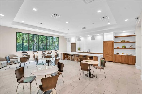 Dining room, Interior, Kitchen, Pendant Lights, Recessed Lighting