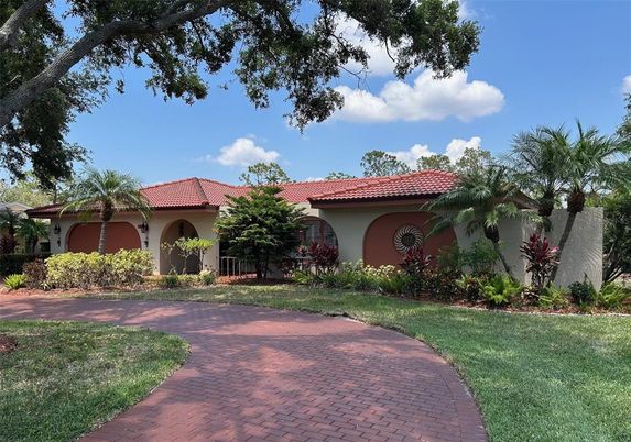 Backyard, Exterior, Facade, Mediterranean