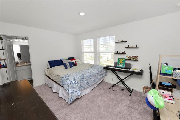 Bedroom, Home Office, Interior, Recessed Lighting