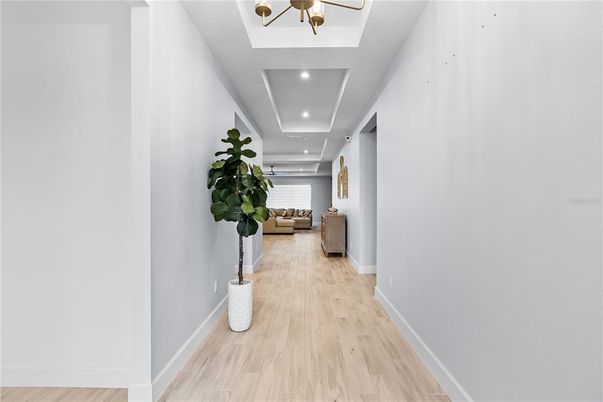 Interior, Recessed Lighting, Wood Texture Flooring