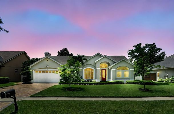 Attached, Backyard, Exterior, Facade, Ranch