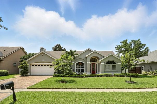 Attached, Backyard, Exterior, Facade, Ranch