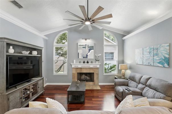 Fireplace, Interior, Living room, Wood Texture Flooring