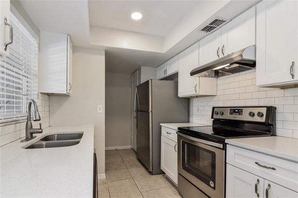 Interior, Kitchen, Recessed Lighting, Stainless Steel Appliances