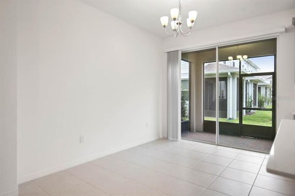 Chandelier, Empty room, Interior