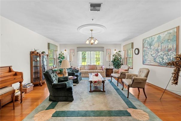 Chandelier, Interior, Living room, Piano, Wood Texture Flooring