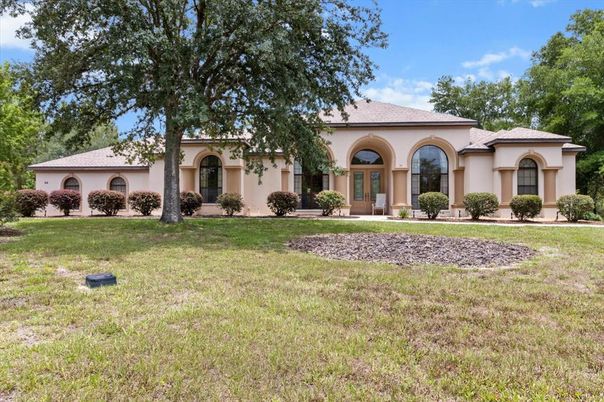 Backyard, Exterior, Facade, Mediterranean