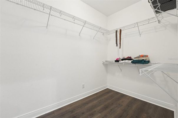 Interior, Walk-in Closets, Wood Texture Flooring
