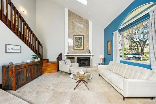 Fireplace, Interior, Living room