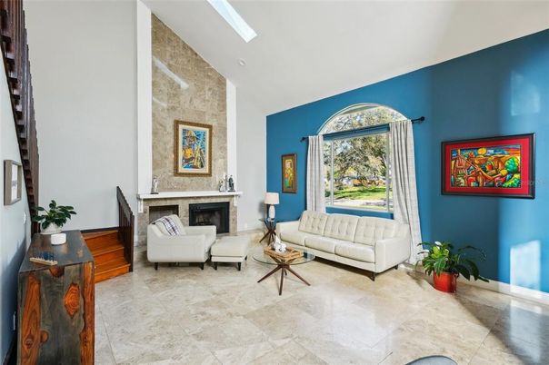 Fireplace, Interior, Living room