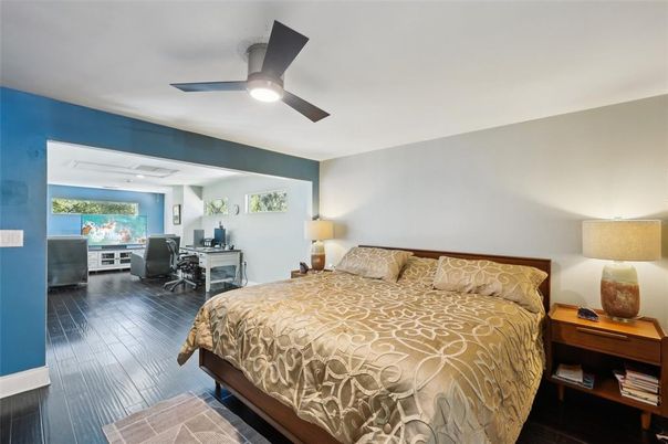 Bedroom, Home Office, Interior, Wood Texture Flooring