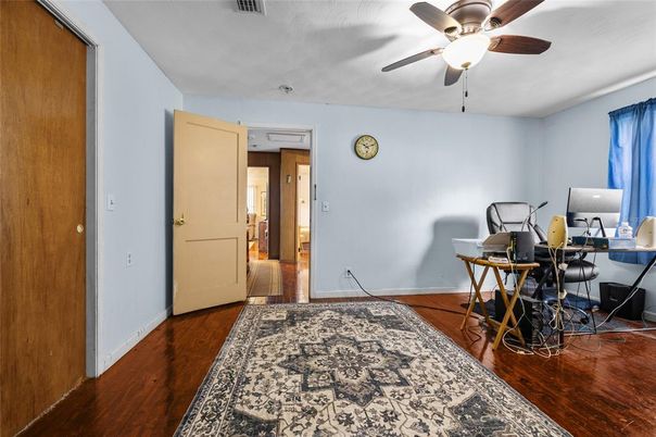 Home Office, Interior, Wood Texture Flooring