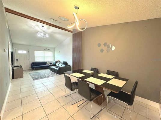 Dining room, Interior, Living room, Pendant Lights