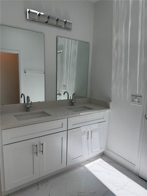 Bathroom, Dual Sink Vanities, Interior, Marble