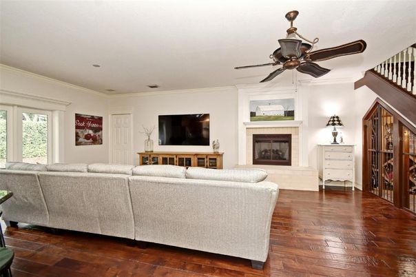 Fireplace, Interior, Living room, Wood Texture Flooring