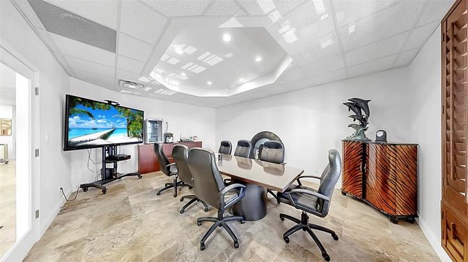 Home Office, Interior, Recessed Lighting