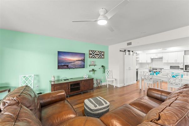 Interior, Kitchen, Living room, Wood Texture Flooring