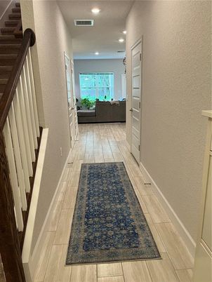 Interior, Recessed Lighting, Wood Texture Flooring