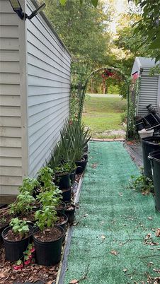 Backyard, Exterior