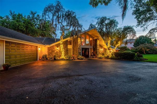 Attached, Backyard, Exterior, Facade, Log Home