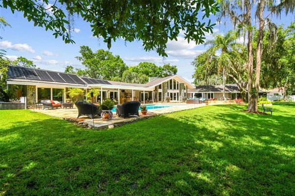 Backyard, Exterior, Pool, Solar Panels
