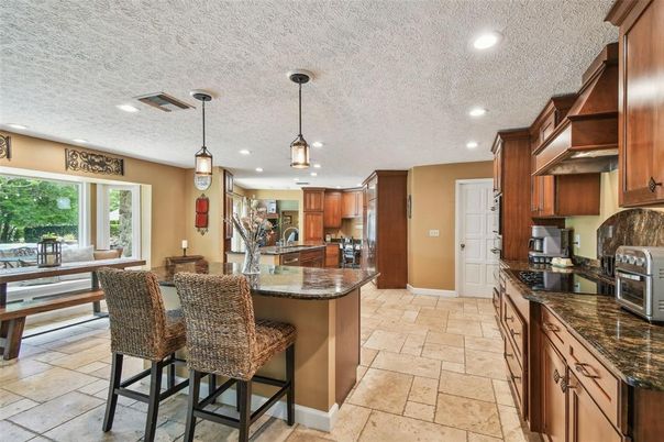 Interior, Kitchen, Pendant Lights, Recessed Lighting