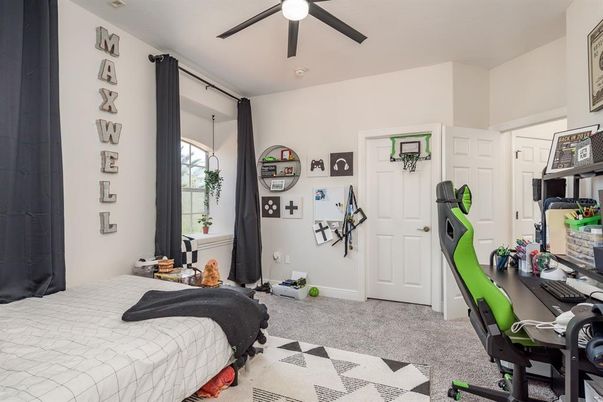 Bedroom, Home Office, Interior