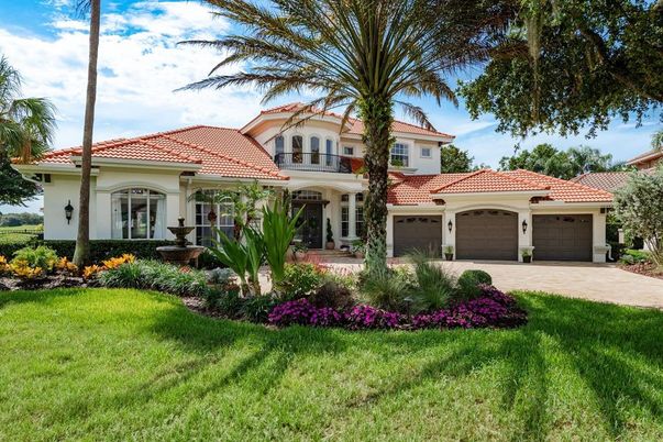 Attached, Backyard, Exterior, Facade, Mediterranean