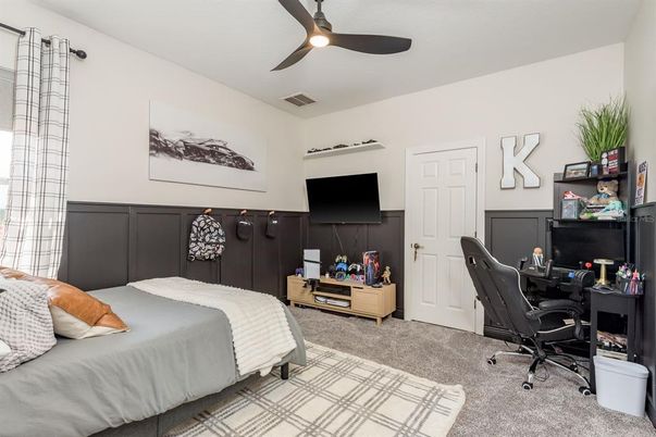 Bedroom, Home Office, Interior