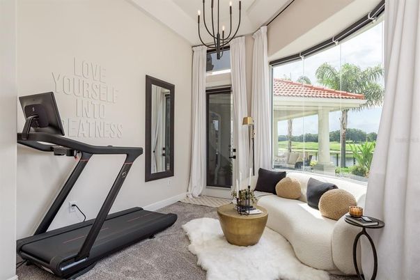 Fitness Equipment, Interior, Pendant Lights