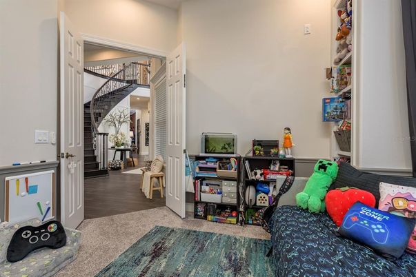 Interior, Recessed Lighting, Wood Texture Flooring