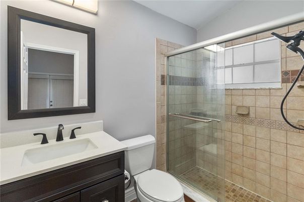 Bathroom, Glass Shower, Interior