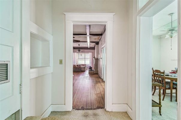 Dining room, Interior, Wood Texture Flooring