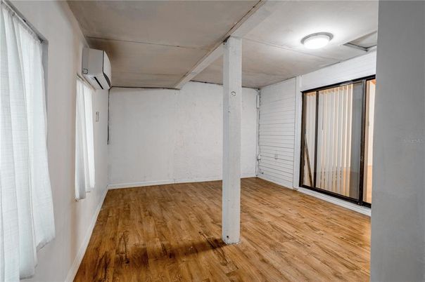 Empty room, Interior, Wood Texture Flooring