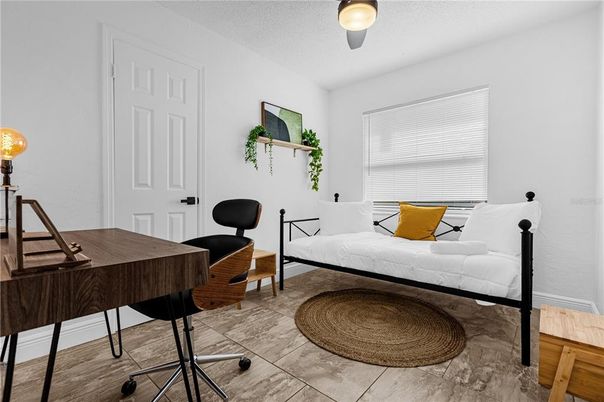 Home Office, Interior, Wood Texture Flooring