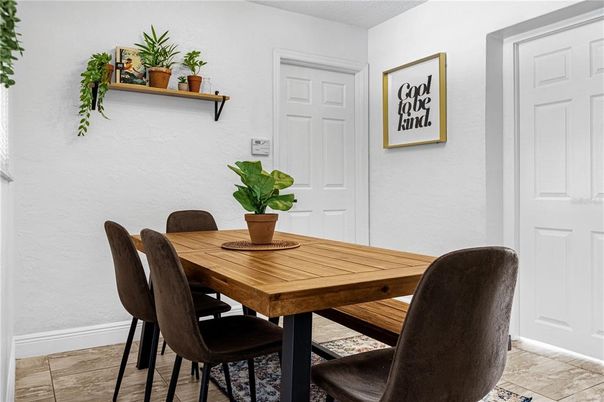 Dining room, Interior