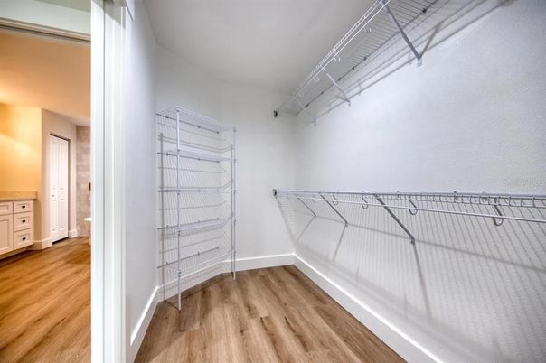Interior, Walk-in Closets, Wood Texture Flooring