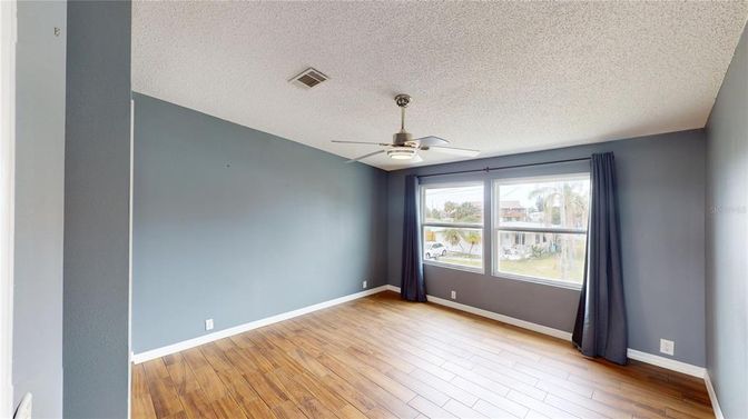 Empty room, Interior, Wood Texture Flooring