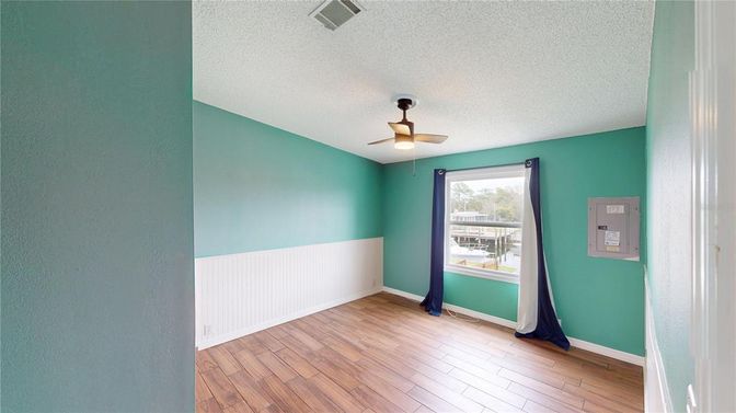 Empty room, Interior, Wood Texture Flooring