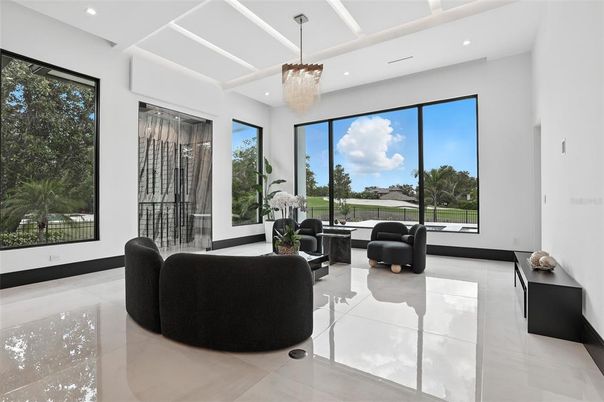 Chandelier, Interior, Living room, Recessed Lighting