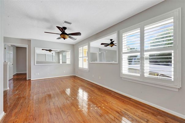 Empty room, Interior, Wood Texture Flooring