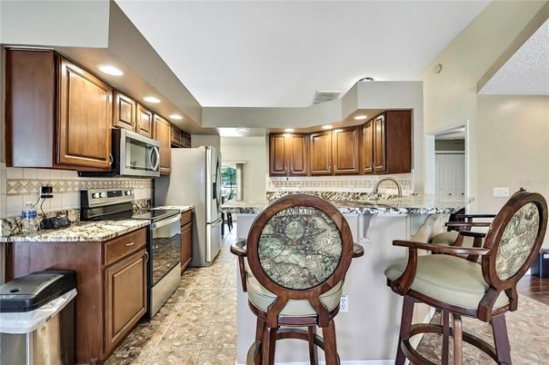 Interior, Kitchen, Recessed Lighting, Stainless Steel Appliances