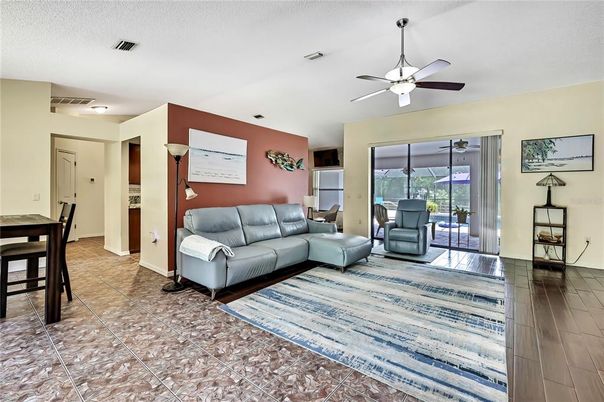 Dining room, Interior, Wood Texture Flooring