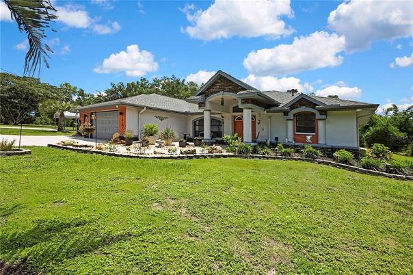 Attached, Backyard, Exterior, Facade, Ranch