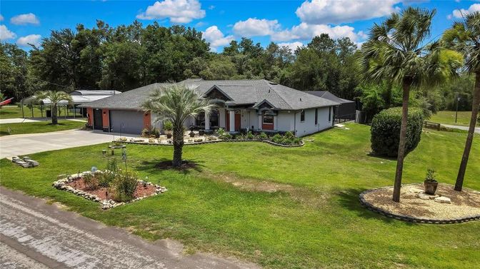 Attached, Backyard, Exterior, Facade, Ranch