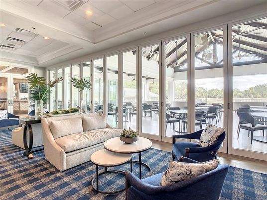 Interior, Living room, Recessed Lighting, Sun Room