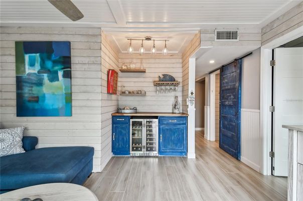 Interior, Pendant Lights, Recessed Lighting, Wood Texture Flooring