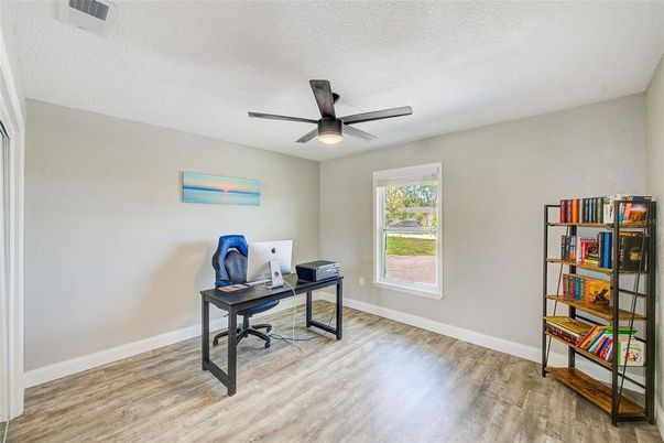 Home Office, Interior, Wood Texture Flooring